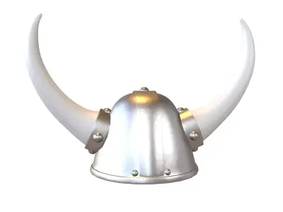 Viking Hat V1 007 Low-poly 3D model