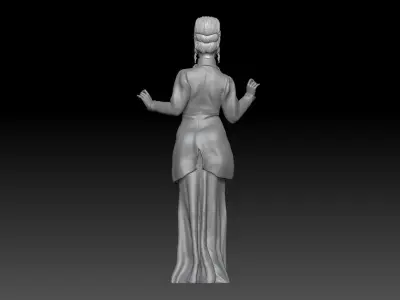 VICTORIAN ERA GIRL 2 3D print model