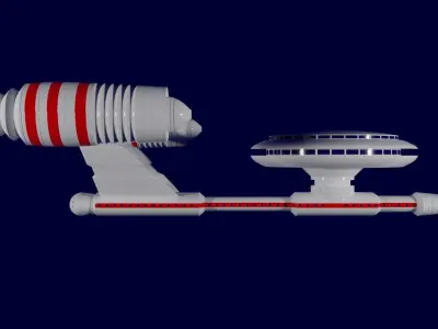Space ship 3D model buy