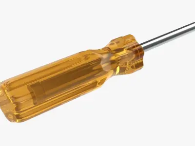 Cross head screwdriver 01 3D model
