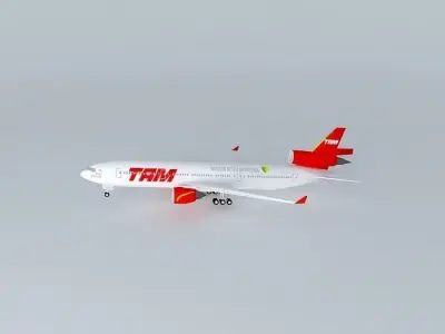 Plane of tam Free 3D model