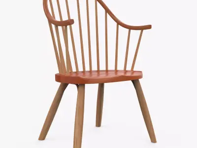 Moser armchair 3D model