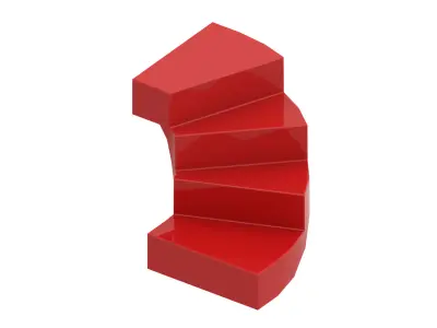 TwindBricks3D - 07 Building Stairs collection 3D print model