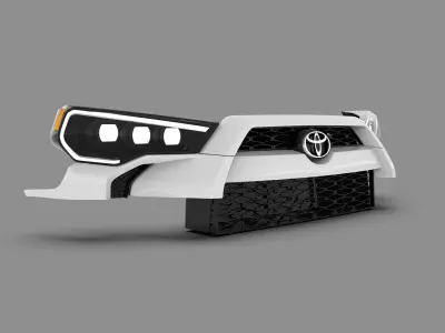 TRD Front Headlights for Toyota 4Runner 3D model