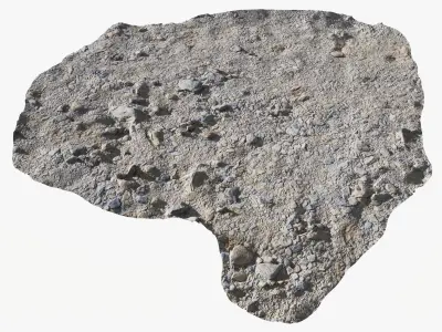 Ground Gravel Collection StemCell 3D model