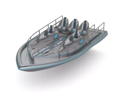 Pedal Boat 3D model