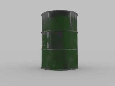 Barrel 3D model buy