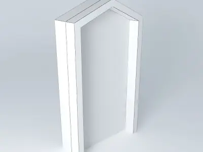 Front column CR. Free 3D model