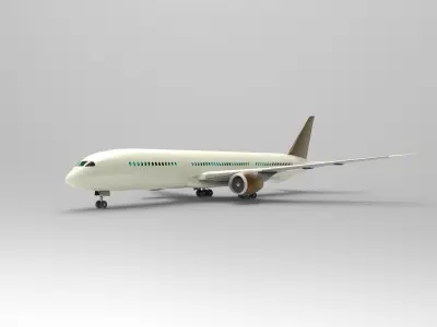 Boeing 787-9 3D model