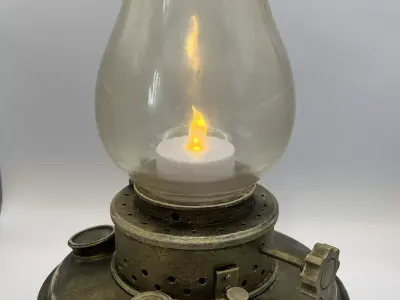 Vintage Antique Lantern for print 3D print model