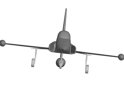 F-5E TIGER 3D model buy