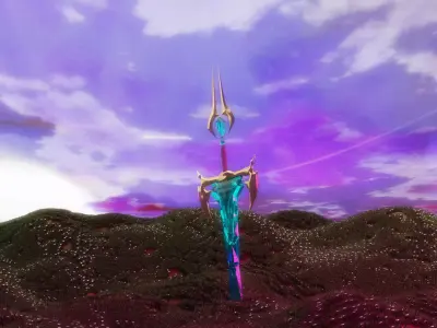 Sword Kaya Dota 2   Low-poly 3D model