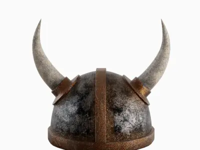 Viking Helmet 04 3D model