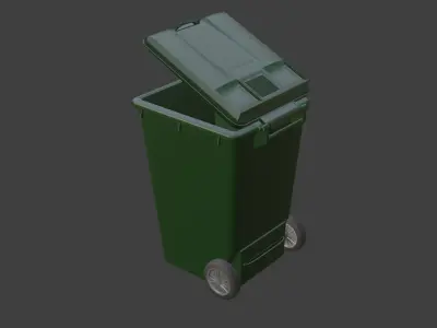 Recycle Bin small 3D model