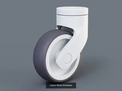 Caster Wheels 3D Model Pack