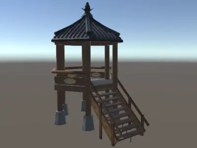 Background object package 3D model