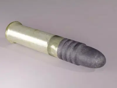 22lr Round 3D model