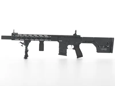 A and K Specialized DMR4 Low-poly 3D model