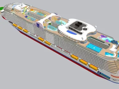 WONDER OF THE SEAS 3D model