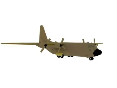 HERCULES  AIRCRAFT 3D model