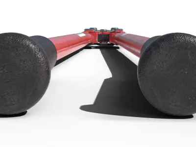 Bolt cutter Low-poly 3D model buy