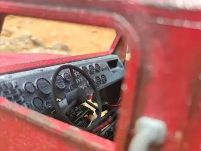 Crawler C23 Front Cab  1-10 RC Body 3D print model