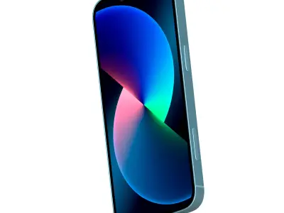 iPhone 13 sierre blue 3D model