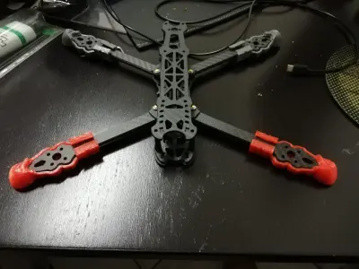 Frame Spare Part  Motor Mount Motor Protector for Geprc mark 4  3D print model