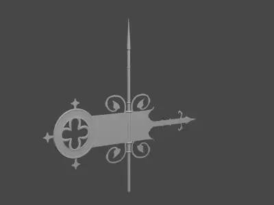 Church Windvain  Free 3D model