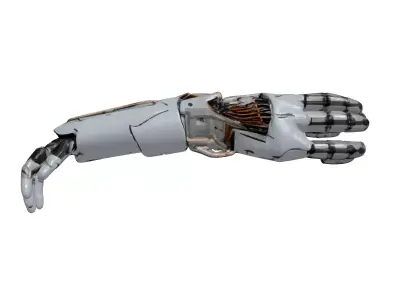 Futuristic Cybernetic Arm Model 3D model