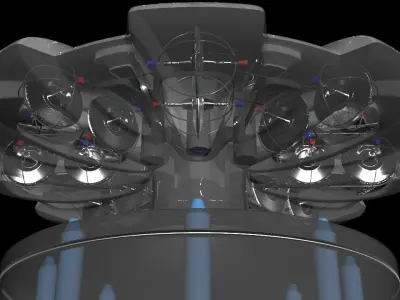 Scientific Educational Precision Gyroscope Toy - Concept 3D print model