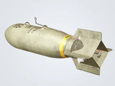 AN-M59 bomb 3D model