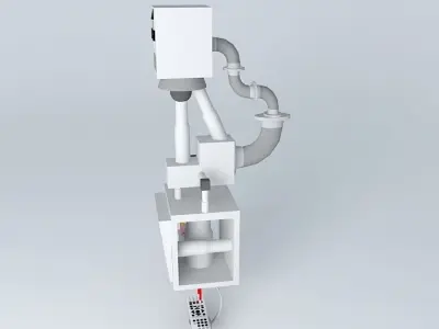 Mobile television Free 3D model