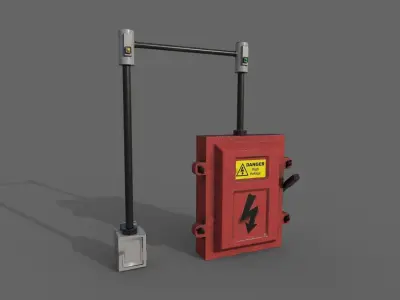 Fuse Box 3D model get