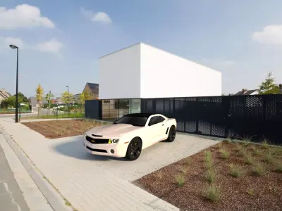 chevrolet  camaro 2008 3D Model  Free 3D model
