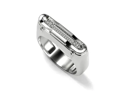 Simple car ring 7 SIZES 3D print model purchase