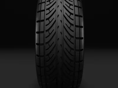 wheel 3D model by 3DModelingCorp