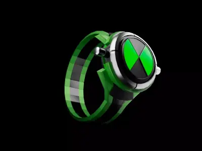 Ben 10 omnitrix watch 3D MODEL Low-poly 3D model