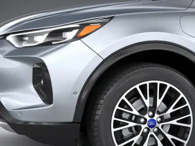 Ford Escape Hybrid 2023 3D model