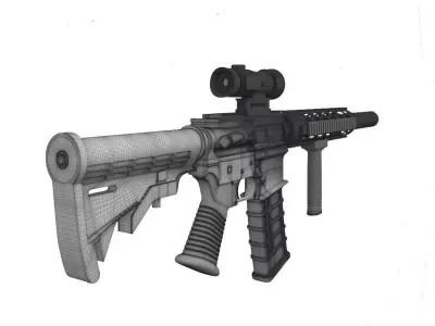 M4 WEAPON 3D model