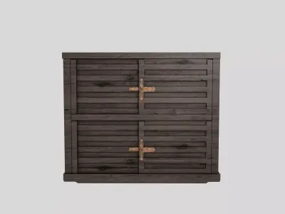 Antique dresser 3D model