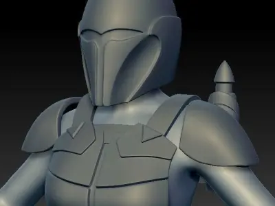 Rook Kast armor upgrade for One12 Scale figure 3D print model