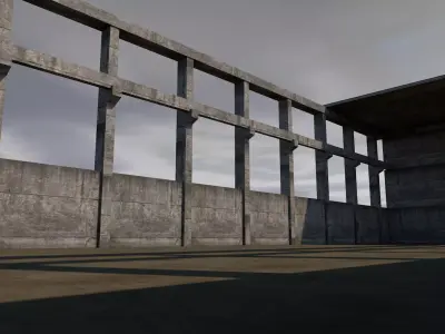 Abandon Warehouse 3D model
