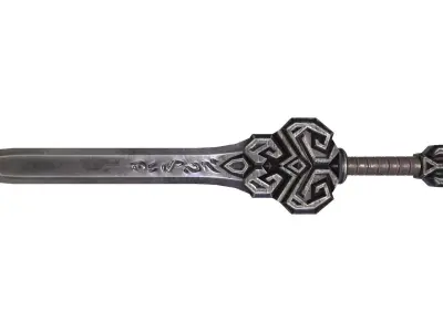 Low poly Sword Low-poly 3D model purchase