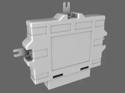 ECU Engine Control Unit 3D model