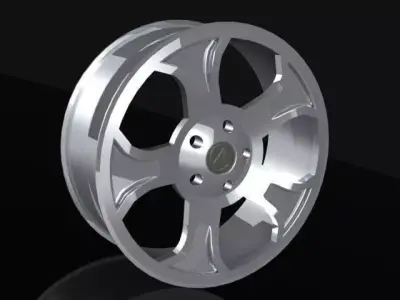 Rim R6 Free 3D model