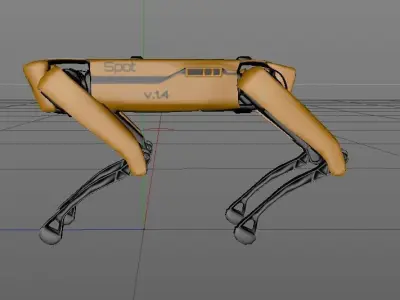 Spot Boston Dynamics 3D model