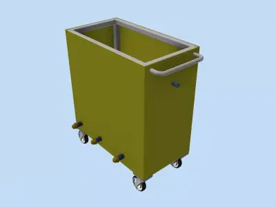 Heated level boiler 3D model