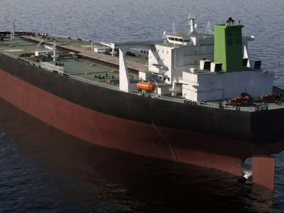 Oil Tanker 3D model