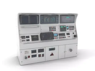 Advanced Control Panel Model Pack Low-poly 3D model purchase